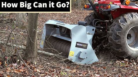 forestry mulcher for compact tractor